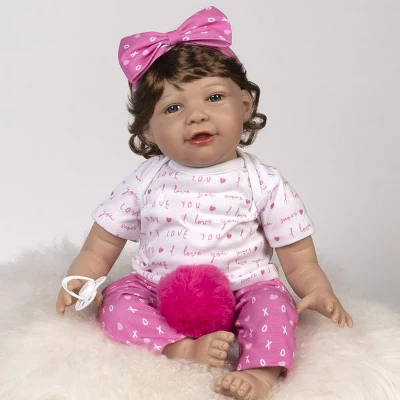 Paradise Galleries Realistic Toddler Doll - I Love You More With Magnetic Mouth And Pacifier, 21 Inch In SoftTouch Vinyl, 8-Piece Reborn Doll Gift Set 4 Paradise Galleries Realistic Toddler Doll - I Love You More With Magnetic Mouth And Pacifier, 21 Inch In SoftTouch Vinyl, 8-Piece Reborn Doll Gift Set - Image 4