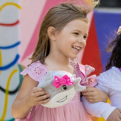 Adora Be Bright Purse For Little Girls - Stuffed Animal Shark Design - Eyes Light Up 5 Adora Be Bright Purse For Little Girls - Stuffed Animal Shark Design - Eyes Light Up - Image 5