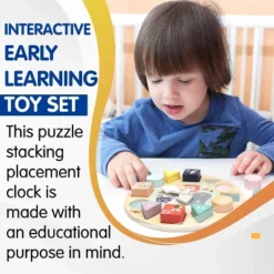 Leo & Friends Shape Sorting Clock With Removable Number Blocks 1-12 Included -FUNKO Shop GUEST 02cdb62b 89b5 43d9 b07d 6b51e54ee62c