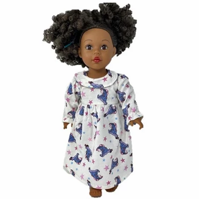 Doll Clothes Superstore Matching Girl And Doll Size 6 Flannel Nightgown 2 Doll Clothes Superstore Matching Girl And Doll Size 6 Flannel Nightgown - Image 2