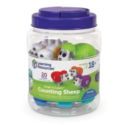 Learning Resources Snap-n-Learn Counting Sheep, Fine Motor, Counting & Sorting Toy, Easter Basket Toy, Ages 18 Mos+ 5 Learning Resources Snap-n-Learn Counting Sheep, Fine Motor, Counting & Sorting Toy, Easter Basket Toy, Ages 18 Mos+ -FUNKO Shop GUEST 0648eaac be51 496f 90b0 1bef43f058bd