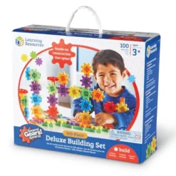 Learning Resources Gears! Gears! Gears! Deluxe Building Set - 100pc