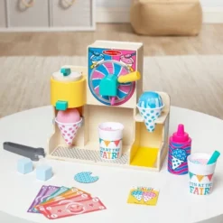 Melissa & Doug Fun At The Fair! Wooden Snow-Cone And Slushie Play Food Set -FUNKO Shop GUEST 08b9159a 3e5b 4182 9b0b e3a80eef74de