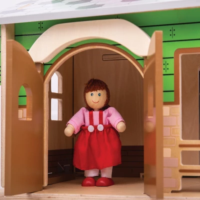 Bigjigs Cobblestone Farm Playset 2 Bigjigs Cobblestone Farm Playset - Image 2