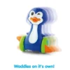 Kidoozie Press 'n Go Penguin, Kid Powered Toy For Children 6-24 Months
