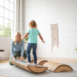 ECR4Kids SoftZone Tree Log Climber Set, Balance Builders, Chocolate, 4-Piece -FUNKO Shop GUEST 0d9669dd f5c5 4a46 908c a58e82b40e2a