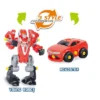 Ready! Set! Play! Link 3-In-1 Take-A-Part Robot Toy Playset, Includes Electric Play Drill (Red)