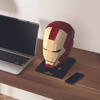 4D BUILD - Marvel Iron Man Model Kit Puzzle 96pc 4 4D BUILD - Marvel Iron Man Model Kit Puzzle 96pc - Image 4