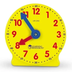 Learning Resources Gear Clock, 4 Inch, Set Of 6, Ages 5+