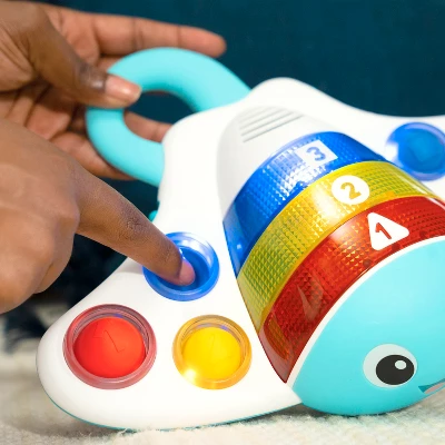 Baby Einstein Ocean Explorers Pop N’ Explore Stingray Popper Toy 2 Baby Einstein Ocean Explorers Pop N’ Explore Stingray Popper Toy - Image 2