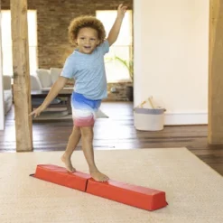 HearthSong Kids' 4-Foot Gymnastics Balance Beam