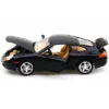 Porsche Carrera 911 Black 1/18 Diecast Model Car By Motormax