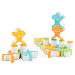 Guidecraft Grippies Stackers - 24 Pieces