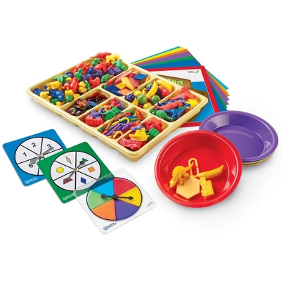 Learning Resources Super Sorting Set With Cards - 654 Pieces, Ages 3+ 2 Learning Resources Super Sorting Set With Cards - 654 Pieces, Ages 3+ - Image 2