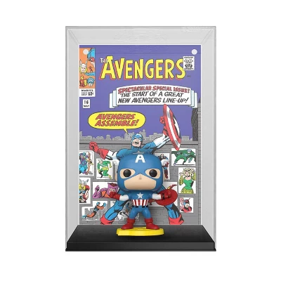 Funko POP! Comic Covers: Marvel - Captain America (Target Exclusive) 2 Funko POP! Comic Covers: Marvel - Captain America (Target Exclusive) - Image 2