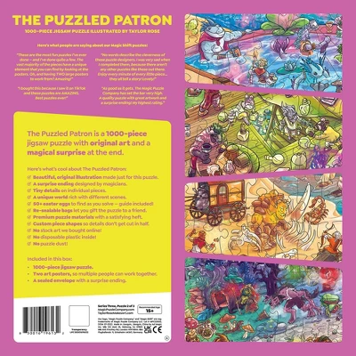 Magic Puzzle Company The Puzzled Patron Jigsaw Puzzle - 1000pc 1 Magic Puzzle Company The Puzzled Patron Jigsaw Puzzle - 1000pc