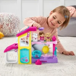 Fisher-Price Little People Barbie Play And Care Pet Spa Playset