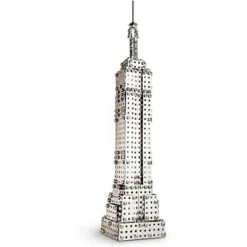 Eitech Landmark Series Empire State Building Construction Toy Set With 815 Steel Building Pieces To Learn STEM Through Engineering And Architecture