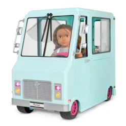 Our Generation Sweet Stop Ice Cream Truck With Electronics For 18" Dolls - Light Blue -FUNKO Shop GUEST 150613b4 5998 4031 975f 72a276a681af