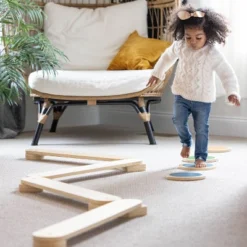 Little Partners Learn 'N Balance Set With 4 Stepping Stones - Natural -FUNKO Shop GUEST 15f63546 d441 4282 ba03 642a9266b52c