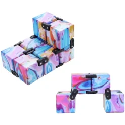 Toynk Infinity Cube Plastic Fidget Toy Blocks