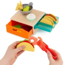 B. Toys Play Food Set Mini Chef - Tiny Taco Playset