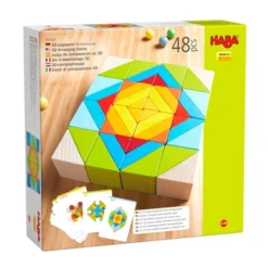 HABA 3D Puzzle Cube Mosaic - 48 Piece Wooden Blocks With 10 Double Sided Template Cards 15 HABA 3D Puzzle Cube Mosaic - 48 Piece Wooden Blocks With 10 Double Sided Template Cards -FUNKO Shop GUEST 17aec494 6582 47d3 ab39 c5c9094dd112