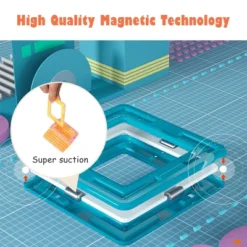 Costway 51 Pcs Magnetic Tiles Building Blocks Set Kids -FUNKO Shop GUEST 19bbae48 ef19 444b 8024 2f8412326382