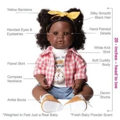 Adora Realistic Black Baby Doll Happy Camper Toddler Doll - 20 Inch, Soft CuddleMe Vinyl, Black Hair, Brown Eyes 10 Adora Realistic Black Baby Doll Happy Camper Toddler Doll - 20 Inch, Soft CuddleMe Vinyl, Black Hair, Brown Eyes -FUNKO Shop GUEST 1bb6d13b 2a94 4e0f 9ce7 7bff1b7af85c