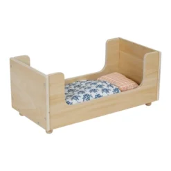 Manhattan Toy Sleep Tight Wooden Play Sleigh Bed With Pillow And Blanket For Dolls And Stuffed Animals -FUNKO Shop GUEST 1c1b81a4 b702 4c82 b361 2f1bbf74af27