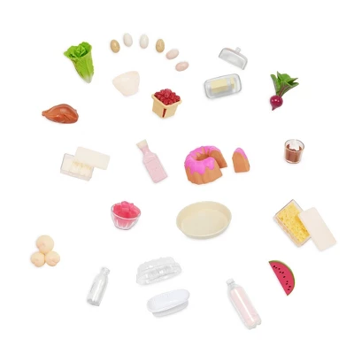 Our Generation Perfectly Fresh Mini Fridge & Play Food Accessory Set For 18" Dolls 4 Our Generation Perfectly Fresh Mini Fridge & Play Food Accessory Set For 18" Dolls - Image 4