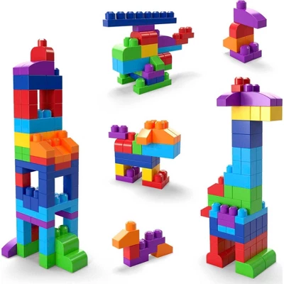 MEGA BLOKS Big Building Bag Playset - 80pcs 3 MEGA BLOKS Big Building Bag Playset - 80pcs - Image 3