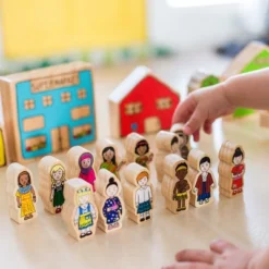 Kaplan Early Learning Children Around The World Wooden Figures - Set Of 17 -FUNKO Shop GUEST 1ee64ea3 a1e9 4b55 84f2 f285e3c96c98