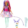 Barbie The Glyph Doll With Fairytale Outfit And Pet From Barbie A Touch Of Magic