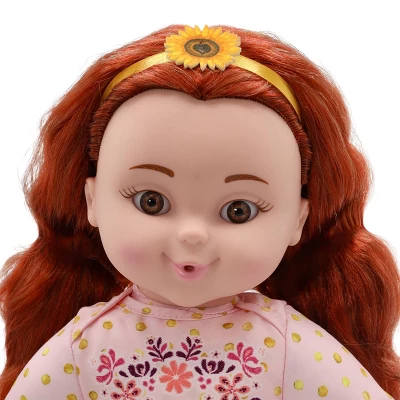 Positively Perfect 14" Lola Toddler Doll - Brown Hair/Brown Eyes 2 Positively Perfect 14" Lola Toddler Doll - Brown Hair/Brown Eyes - Image 2