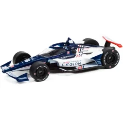 Dallara IndyCar #48 Kanaan "American Legion" Chip Ganassi Racing "NTT IndyCar Series" 2021 1/64 Diecast Model Car By Greenlight