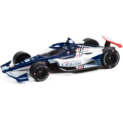 Dallara IndyCar #48 Kanaan "American Legion" Chip Ganassi Racing "NTT IndyCar Series" 2021 1/64 Diecast Model Car By Greenlight 1 Dallara IndyCar #48 Kanaan "American Legion" Chip Ganassi Racing "NTT IndyCar Series" 2021 1/64 Diecast Model Car By Greenlight
