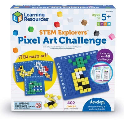Learning Resources STEM Explorers Pixel Art Challenge 8 Learning Resources STEM Explorers Pixel Art Challenge - Image 8