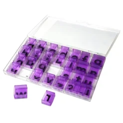 Educational Insights See & Stamp Jumbo Alphabet Lowercase Transparent Stamps