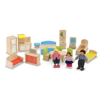 Melissa & Doug Hi-Rise Wooden Dollhouse With Furniture, Garage And Working Elevator 3 Melissa & Doug Hi-Rise Wooden Dollhouse With Furniture, Garage And Working Elevator - Image 3