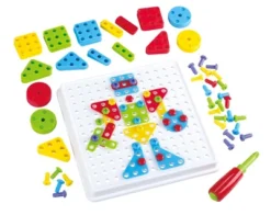 Kidoozie Create & Construct Building Kit, S.T.E.A.M Mosaic Art Activity For Children Ages 3+ -FUNKO Shop GUEST 288f17d9 f3f0 49b9 9856 e2d4357d9f0b