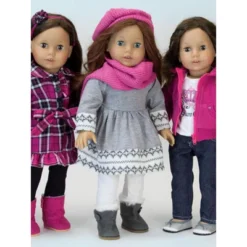 Sophia’s Doll Dress, Leggings, Hat, And Scarf Set For 18" Dolls -FUNKO Shop GUEST 297be618 4c5d 406d aa0e e74b4d74f371