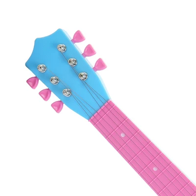 Hatchimals 21 Inch Mini Guitar In Pink And Blue 2 Hatchimals 21 Inch Mini Guitar In Pink And Blue - Image 2
