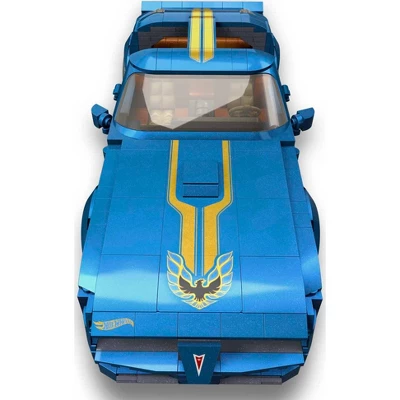 Mega Construx MEGA Hot Wheels '77 Pontiac Firebird Collectible Building Set (844 Pc) 2 Mega Construx MEGA Hot Wheels '77 Pontiac Firebird Collectible Building Set (844 Pc) - Image 2