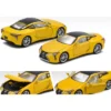 Lexus LC500 Yellow Met. W/Black Top & White Interior "1st Special Edition" Ltd Ed To 960 Pcs 1/64 Diecast Model Car By Era Car