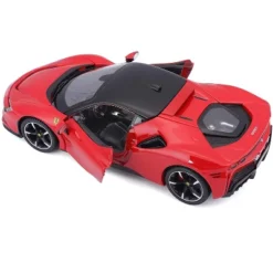 Ferrari SF90 Stradale Red With Black Top 1/24 Diecast Model Car By Bburago -FUNKO Shop GUEST 2d662ace aa50 41c4 bb56 c1e6d3acda08