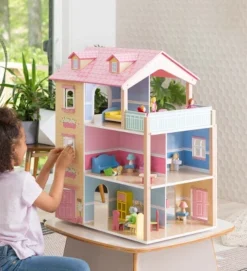 HearthSong Imagine My Place Dollhouse With Turntable And 35-Piece Dollhouse Furniture Set -FUNKO Shop GUEST 2da893d4 0c36 49b6 a1ca 672bcc47f991