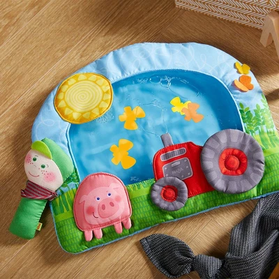 HABA On The Farm Tummy Time Water Play Mat 1 HABA On The Farm Tummy Time Water Play Mat