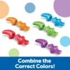 Learning Resources Snap N Learn Alphabet Alligators, 26 Double-Sided Pieces, Ages 18 Mos+
