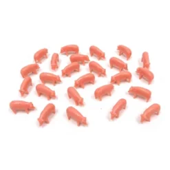 1/64th Bulk Pack Of (25) Pink Pigs ZFN12820